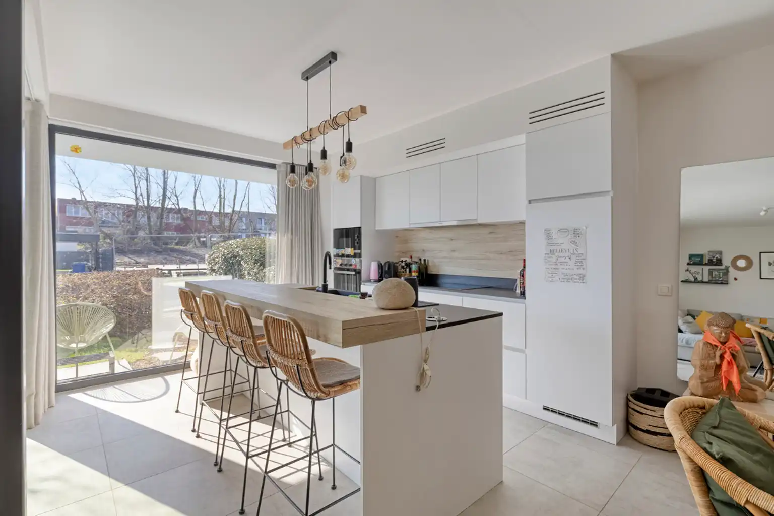 Prachtig instapklaar gelijkvloers 2-slaapkamerappartement  foto 7