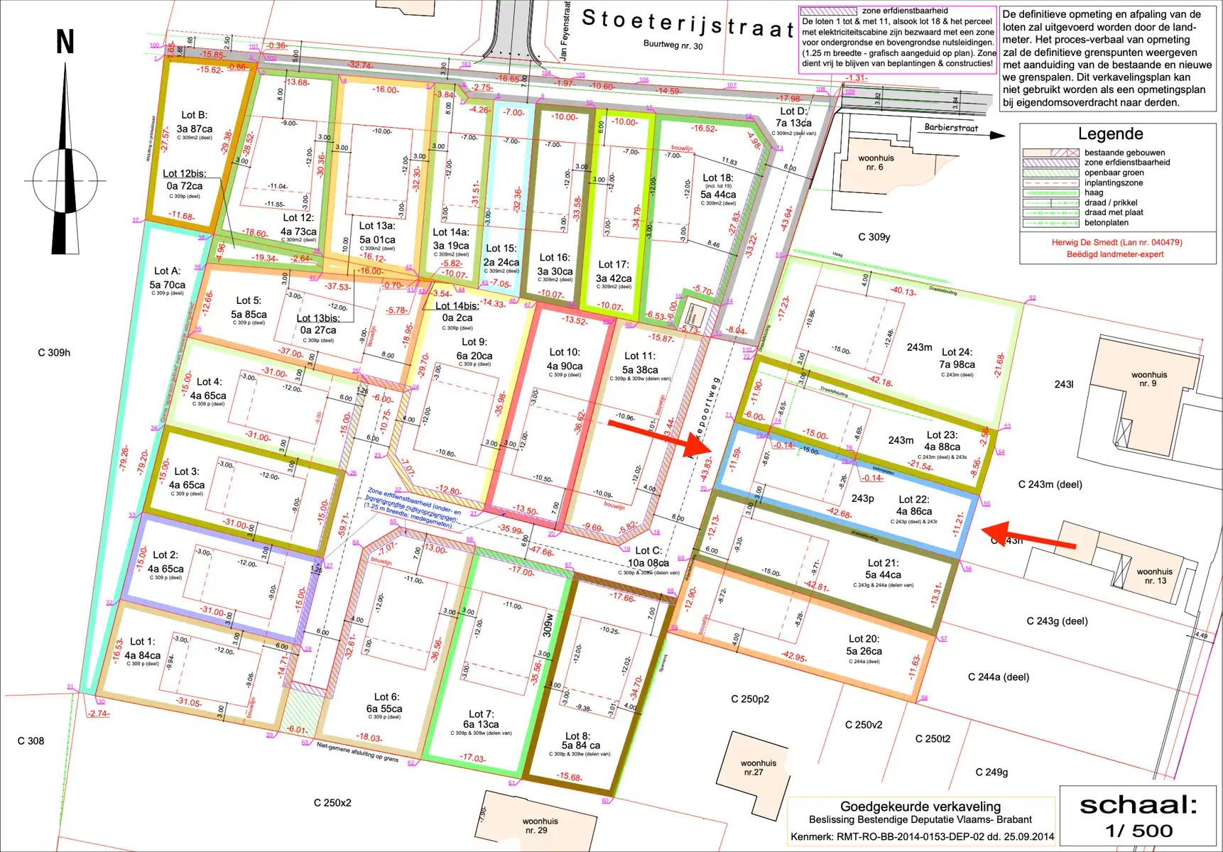 Zéér rustig gelegen bouwgrond in nieuwe verkaveling te Imde foto 12