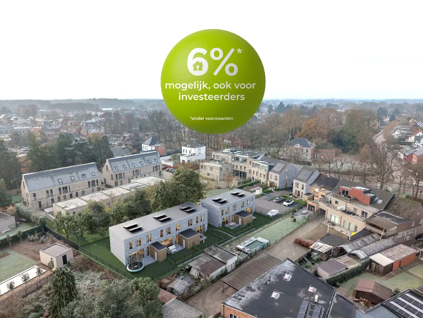 D.05 - BEN (max. E10) nieuwbouwwoning met 3 slpks te Olen-Centrum (6% BTW mogelijk) ! foto {{pictureIndex}}