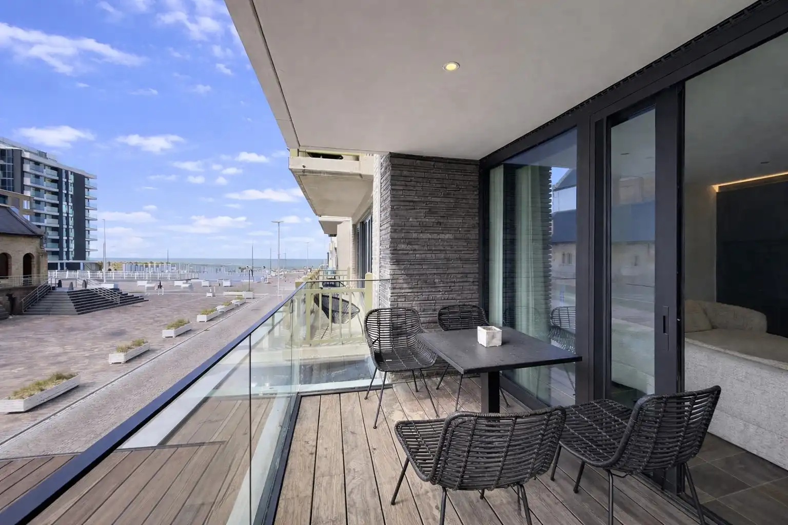 Luxueus appartement met zeezicht en zuidgericht terras te Nieuwpoort foto 4