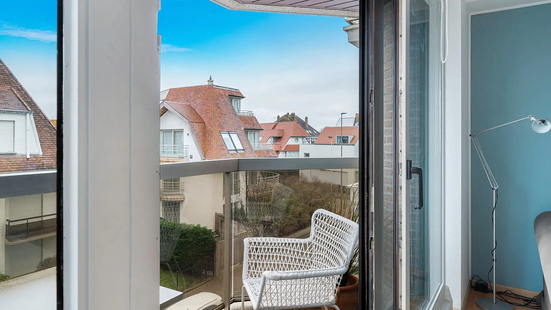 Zonnig 1-slaapkamerappartement met ruim terras en open zicht foto 5