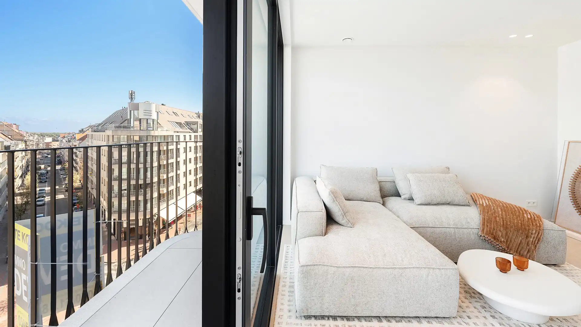 Prachtig nieuwbouw appartement met zijdelings zeezicht in het centrum van Knokke. foto 7