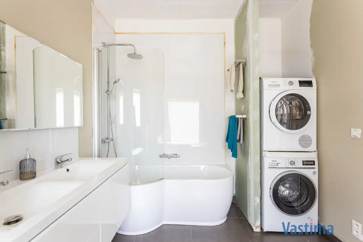 Energiezuinige en instapklare starterswoning met 2 slaapkamers in hartje Erembodegem foto 10