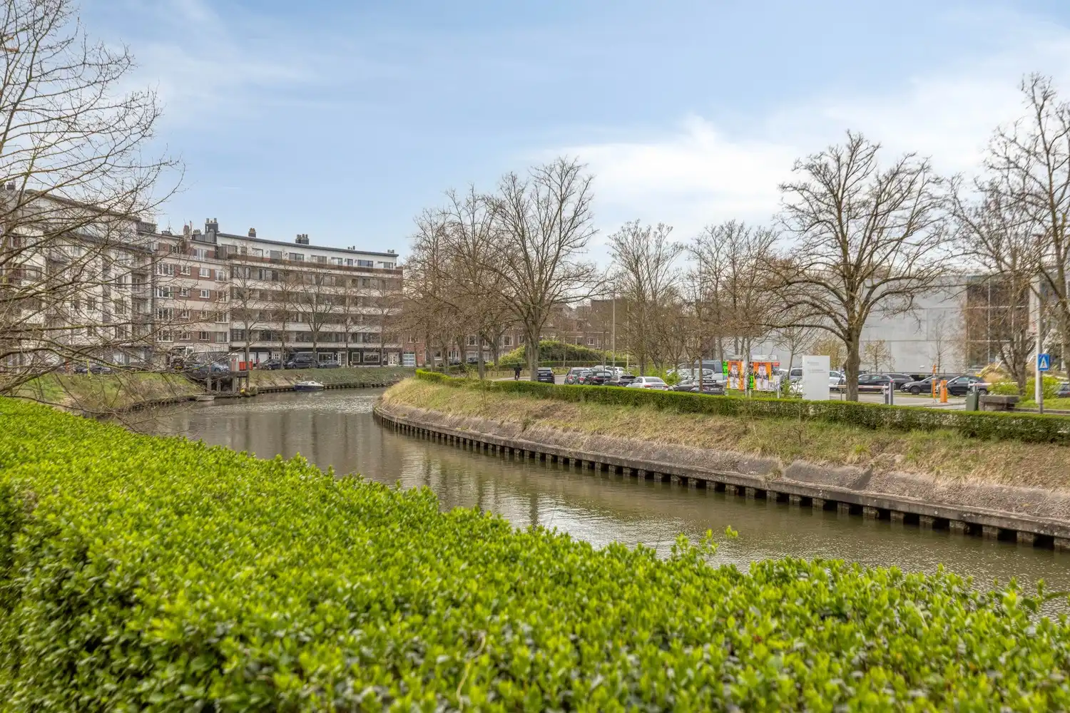 Gerenoveerd één slaapkamer appartement met een prachtig zicht over de Leie foto 9
