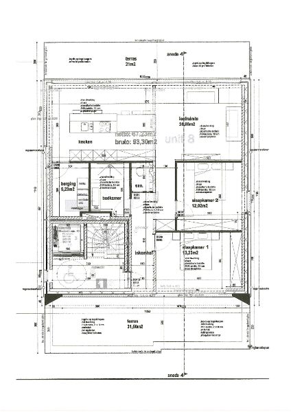 NIEUWBOUW BEMEUBELD LUXE DAKAPPERTEMENT (+-94m²) met 2 terrassen, garage foto 25