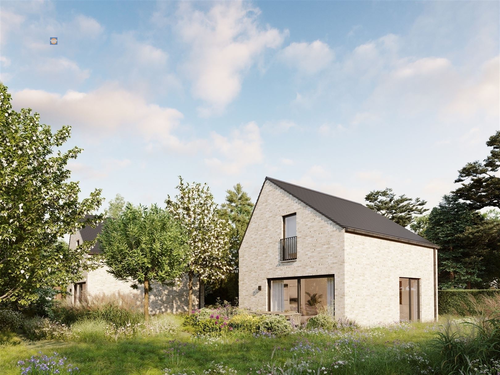 Ruimere natuurwoning met 2 slaapkamers in het groene project Hof ter Heiken foto 3