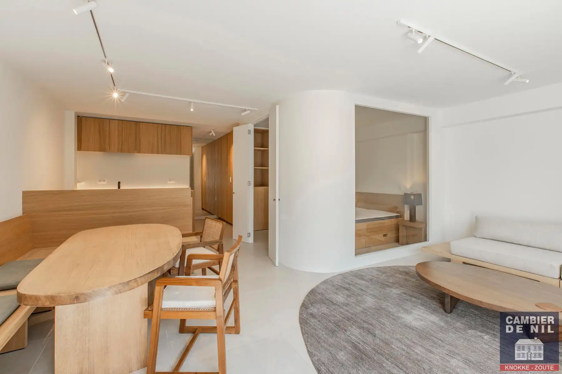 Gemeubeld design appartement in centrum Knokke! foto 5