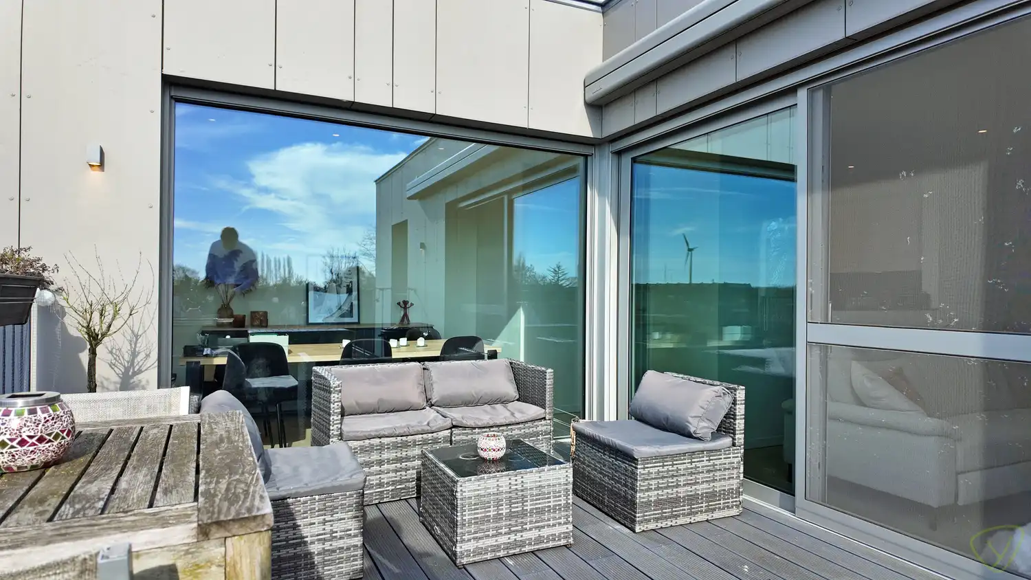 Stijlvol appartement met ruim zonneterras in Park Van Damme te Eeklo! foto 8