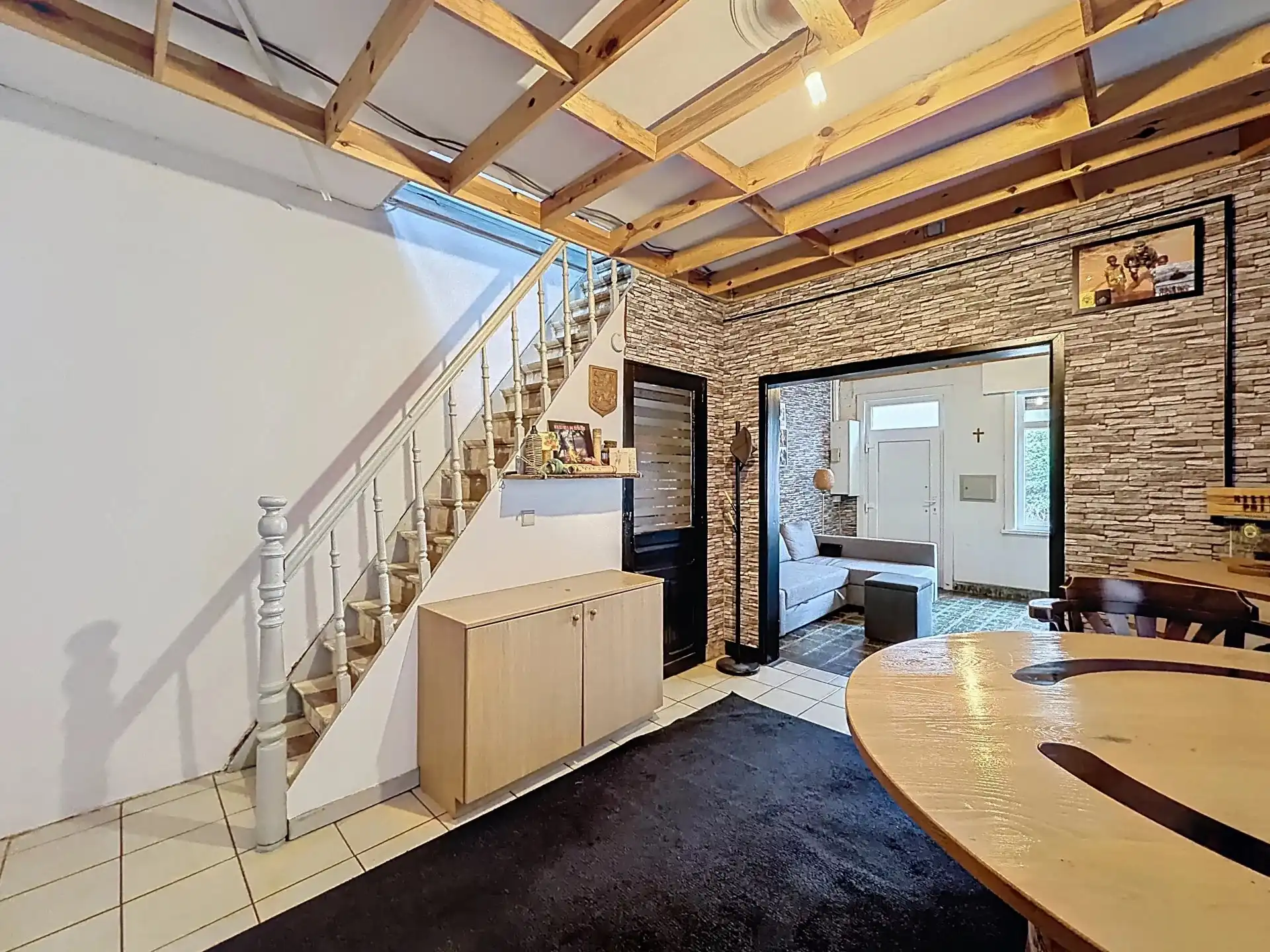 Gezellige half-open bebouwing met 1 slaapkamer (mog. 2) op rustige locatie. foto 7