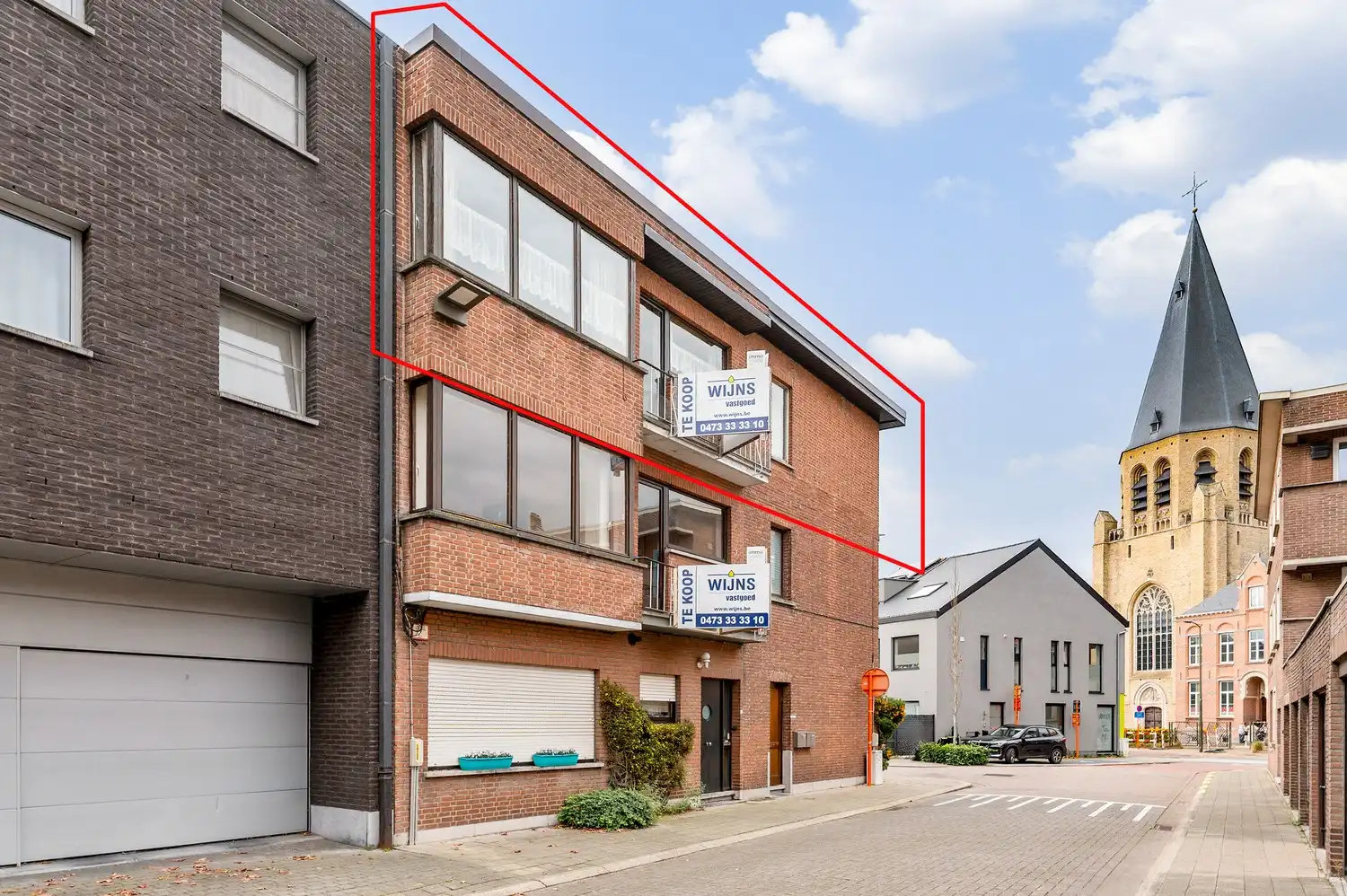 RUIM APP. + GARAGE I VLAK BIJ CENTRUM MECHELEN foto {{pictureIndex}}