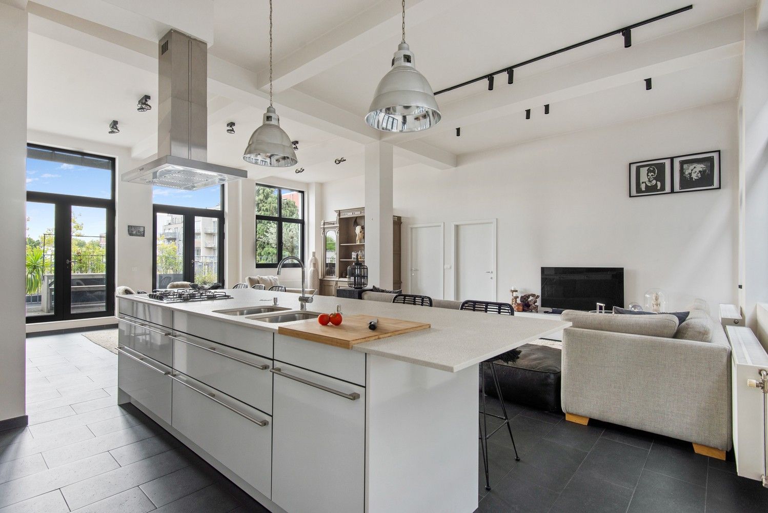 Stijlvolle loft met 2 à 3 slaapkamers en Z-terras te Antwerpen! foto 16