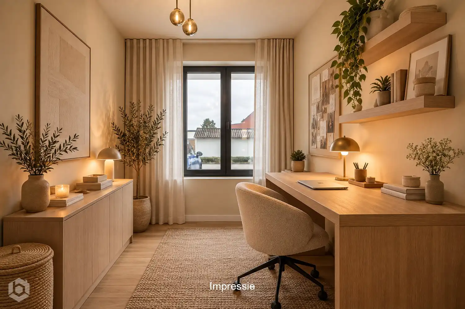 Gelijkvloers energiezuinig app. met 2 slpkrs, 2 terrassen en garagebox foto 17