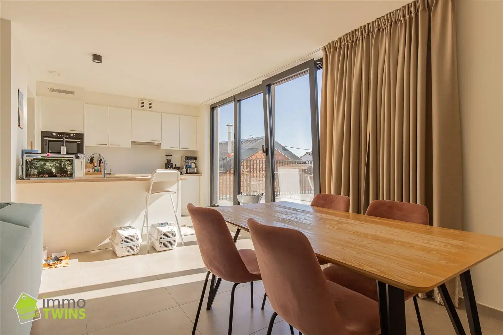 Modern appartement met terras en staanplaats te Grembergen bij Dendermonde  foto 2