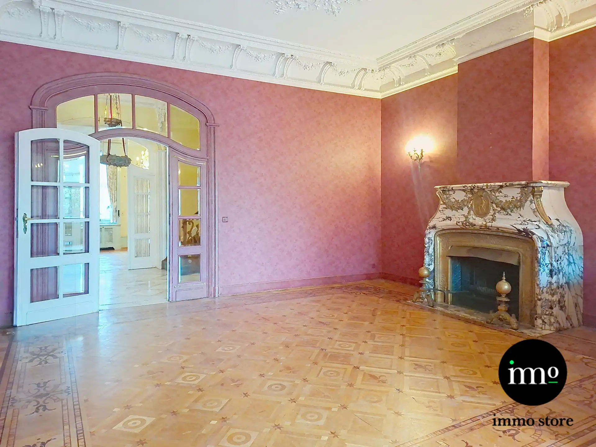 Hôtel de Maître (1916) in Eclectische Art Deco-stijl foto 7