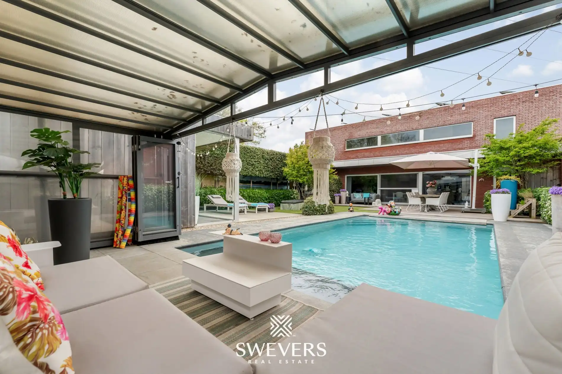 Werken, wonen en genieten in luxevilla met zwembad, poolhouse en magazijn in Koersel foto 37