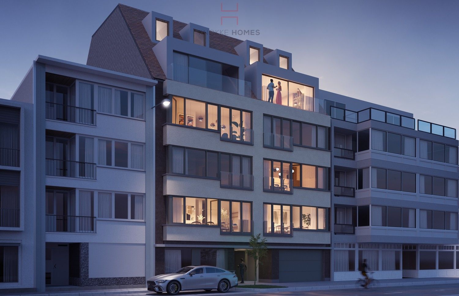 Ruim nieuwbouwappartement in het centraal gedeelte van de Zoutelaan. foto 4