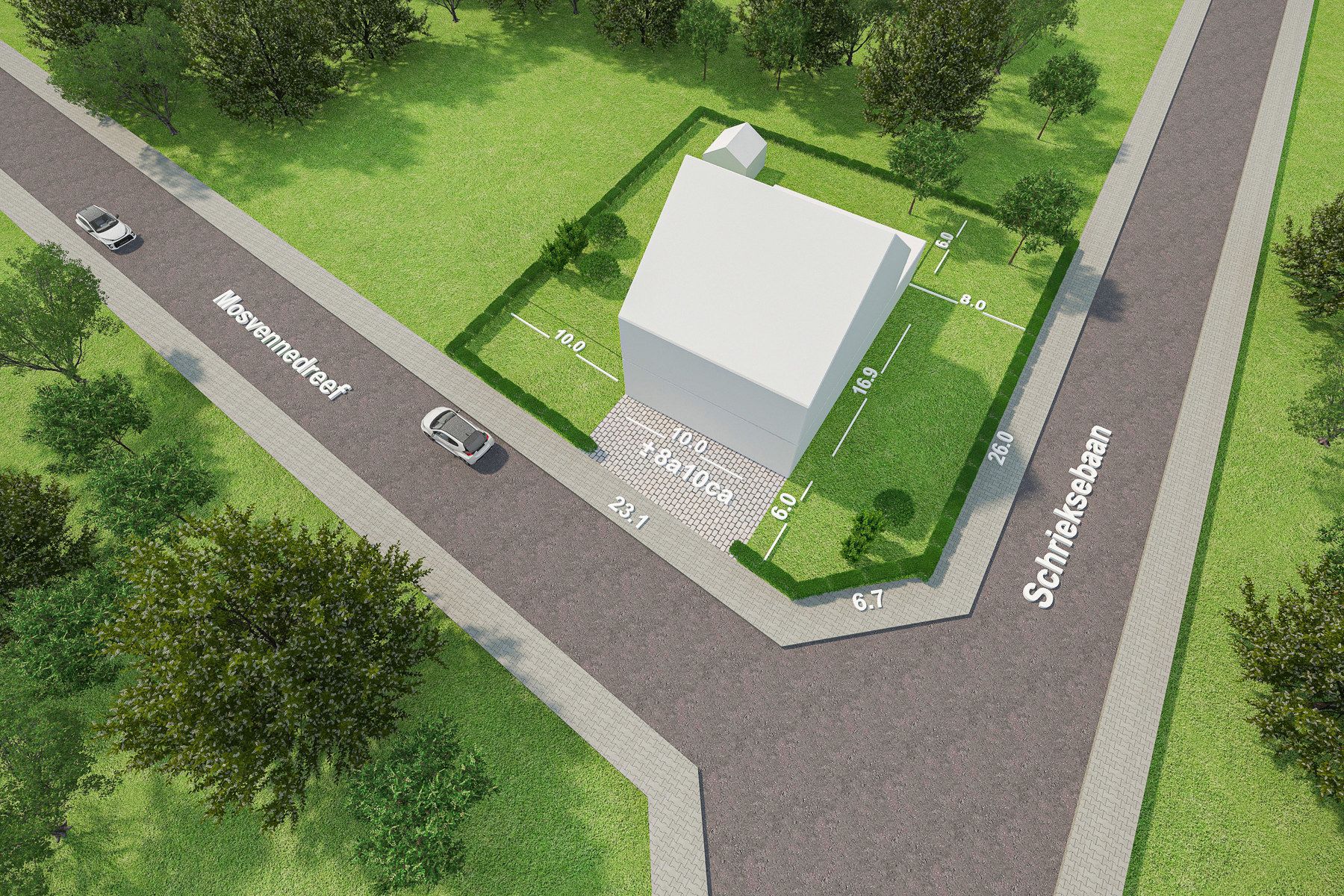 Interssante bouwgrond OB 810 m2 te 3140 KEERBERGEN foto {{pictureIndex}}