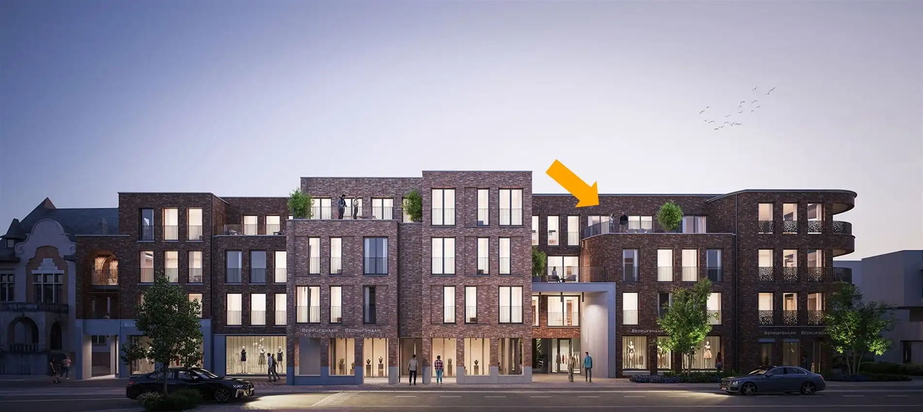 Prachtig lichtrijk penthouse met twee terassen foto {{pictureIndex}}