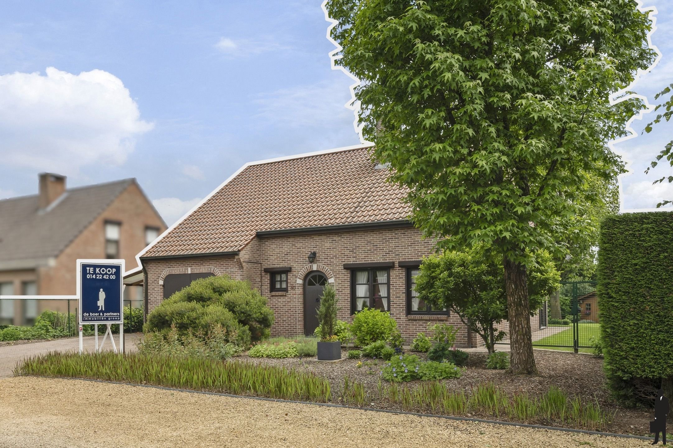 Woning met 3 à 4 slpk. en zuidtuin nabij Kempense Golfclub  foto {{pictureIndex}}