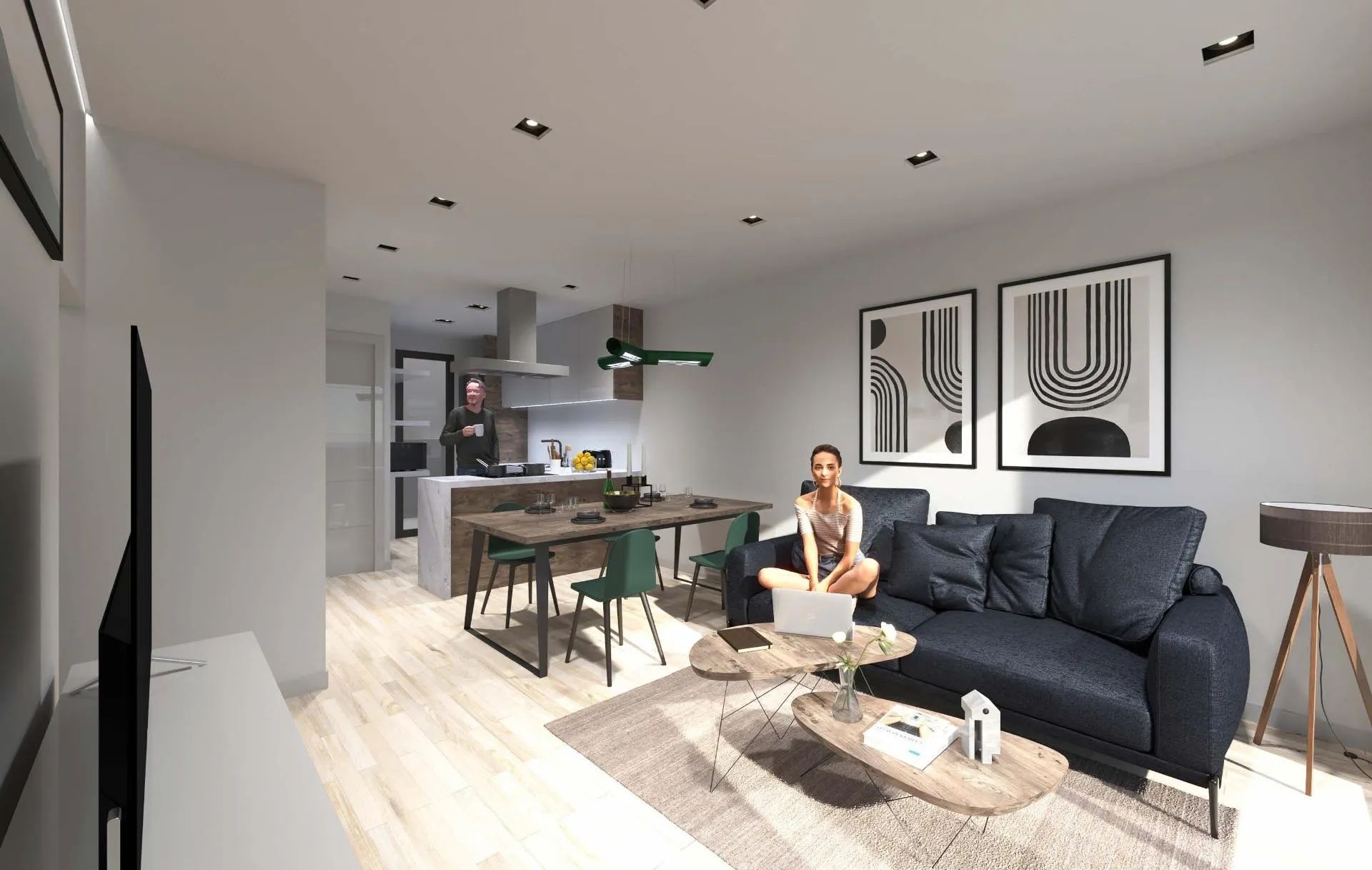 Wonen in stijlvolle rust: eigentijdse vakantiewoningen met solarium in authentiek Dolores foto 3