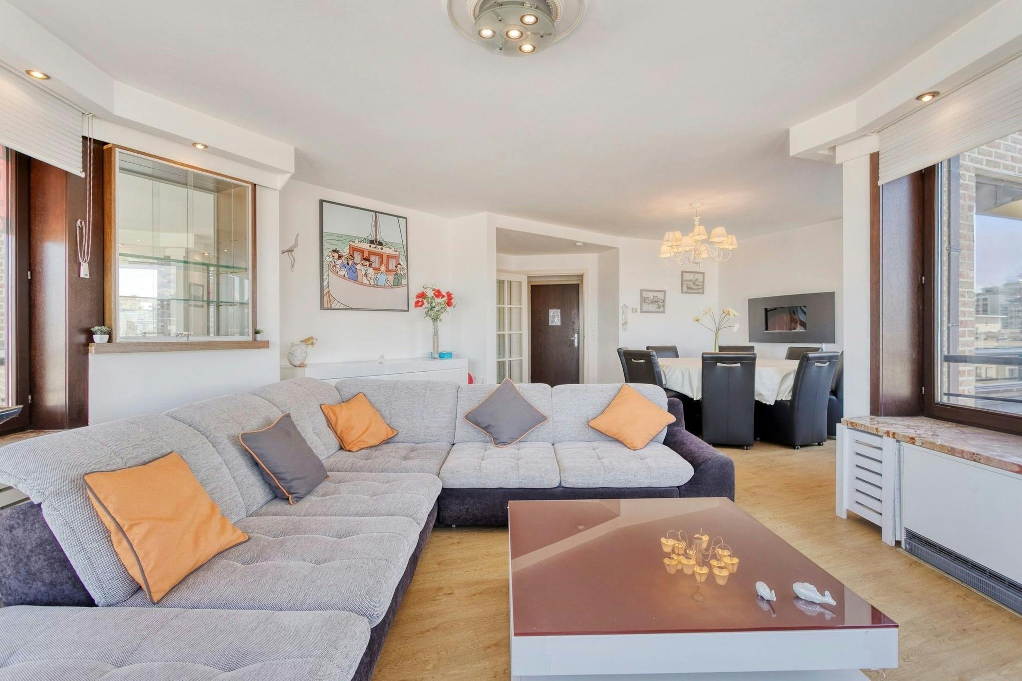 Appartement (103m²) met 3 slaapkamers en zeezicht in De Panne foto 4