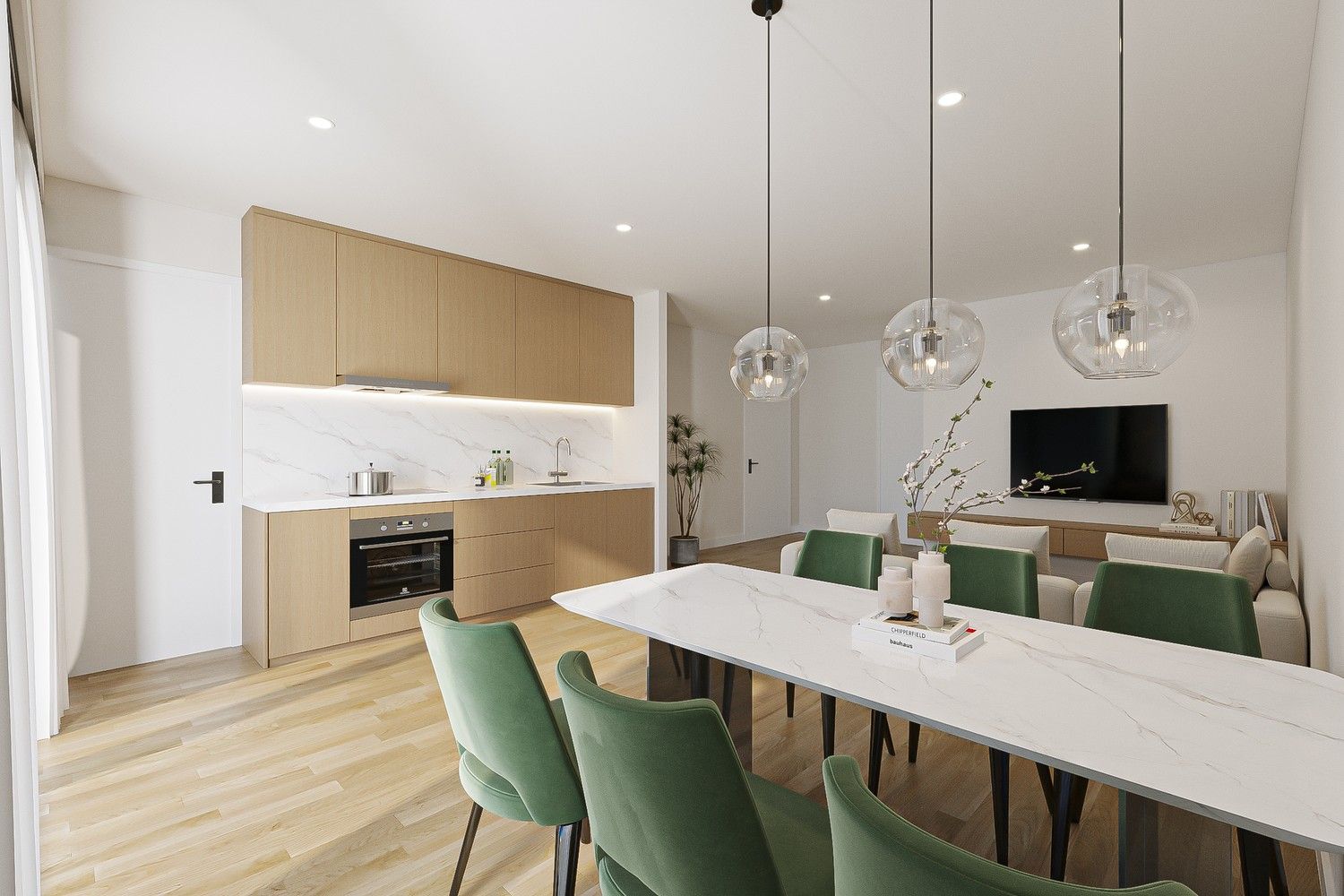 BEN app. met 1 slpkr en ruim terras foto 14