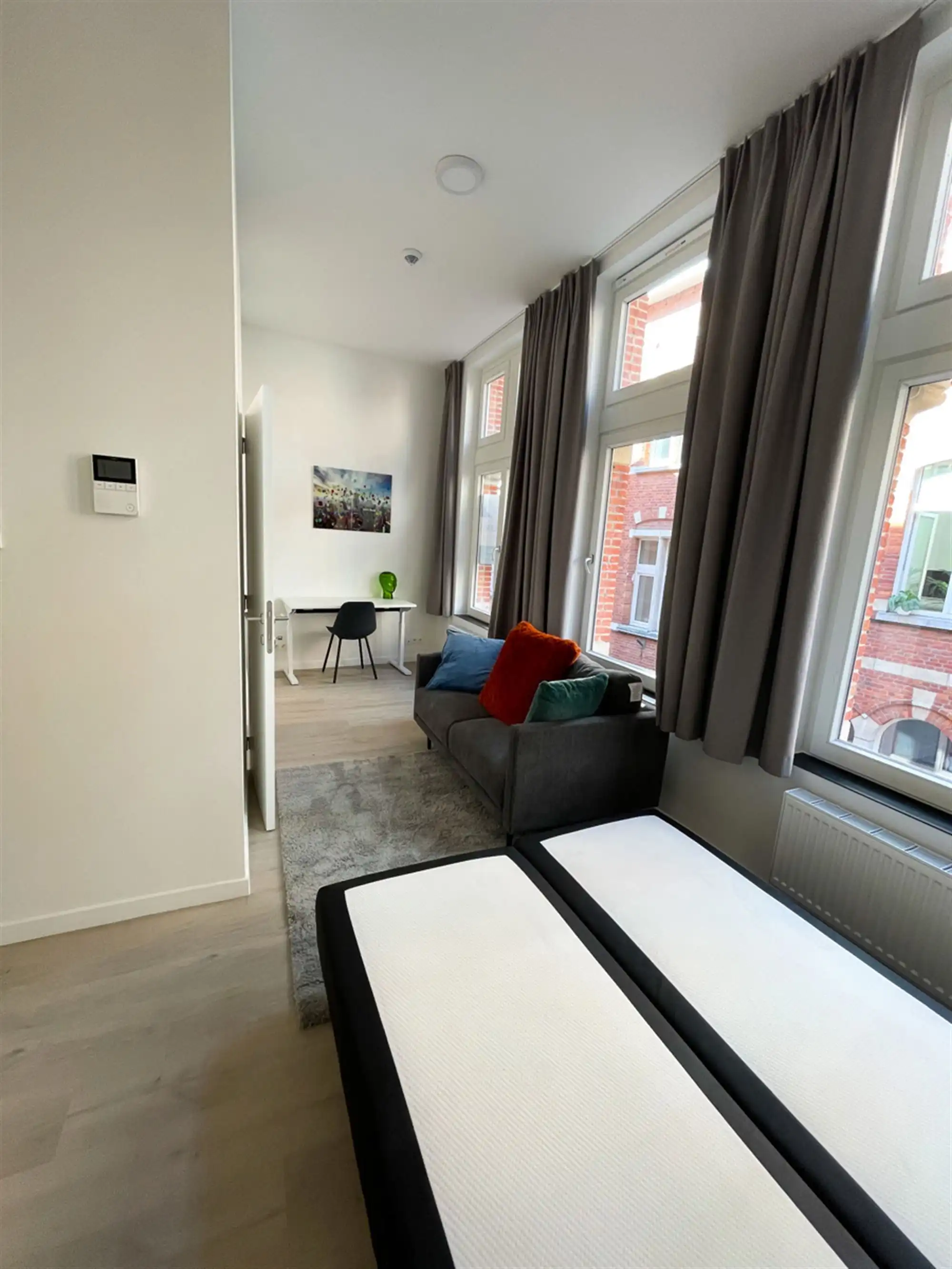Ruime kamer privatief sanitair Leuven foto 6