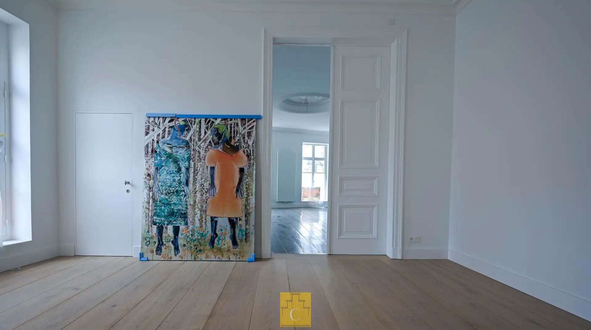 2 ruime kantoorruimtes met hoge plafonds in charmant herenhuis foto 9