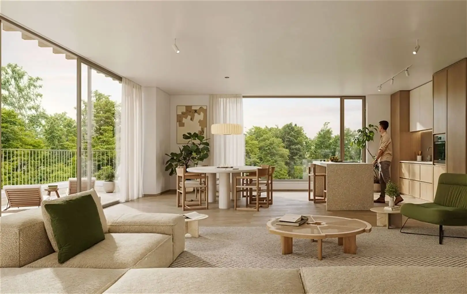 Nieuwbouw gelijkvloers kantoor in project Het Porfier te Sint-Amandsberg foto 13
