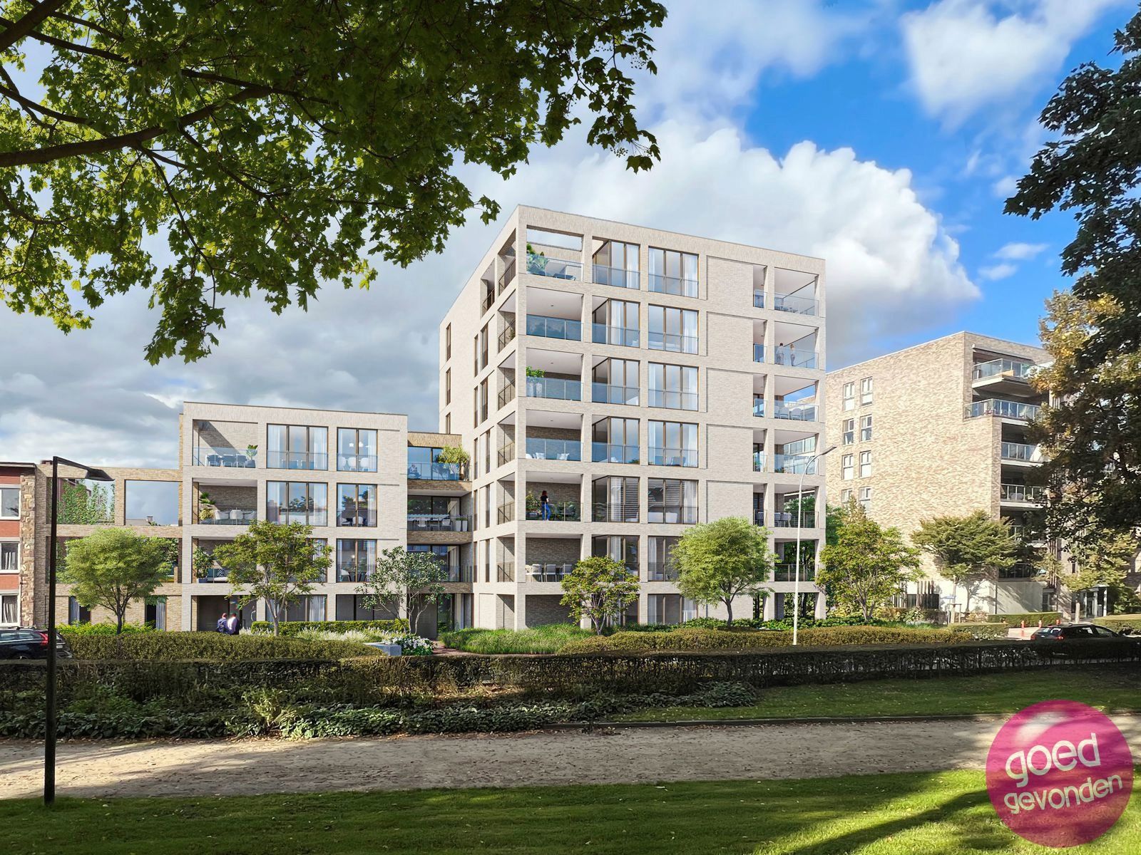 Nieuwbouwproject - stadsrand - mooie terrassen  foto {{pictureIndex}}