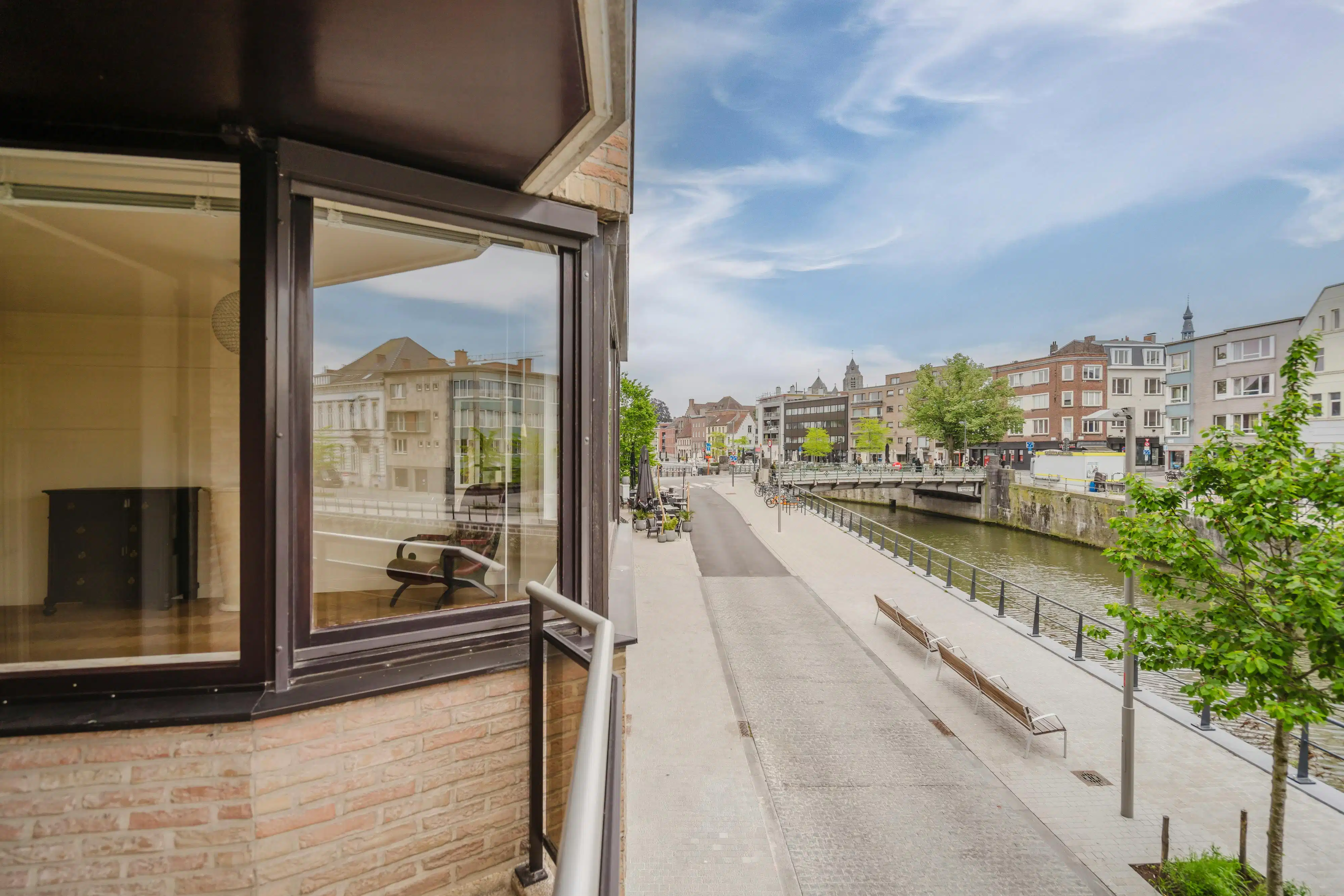 Instapklaar appartement met zuidterras aan de Leie foto 12