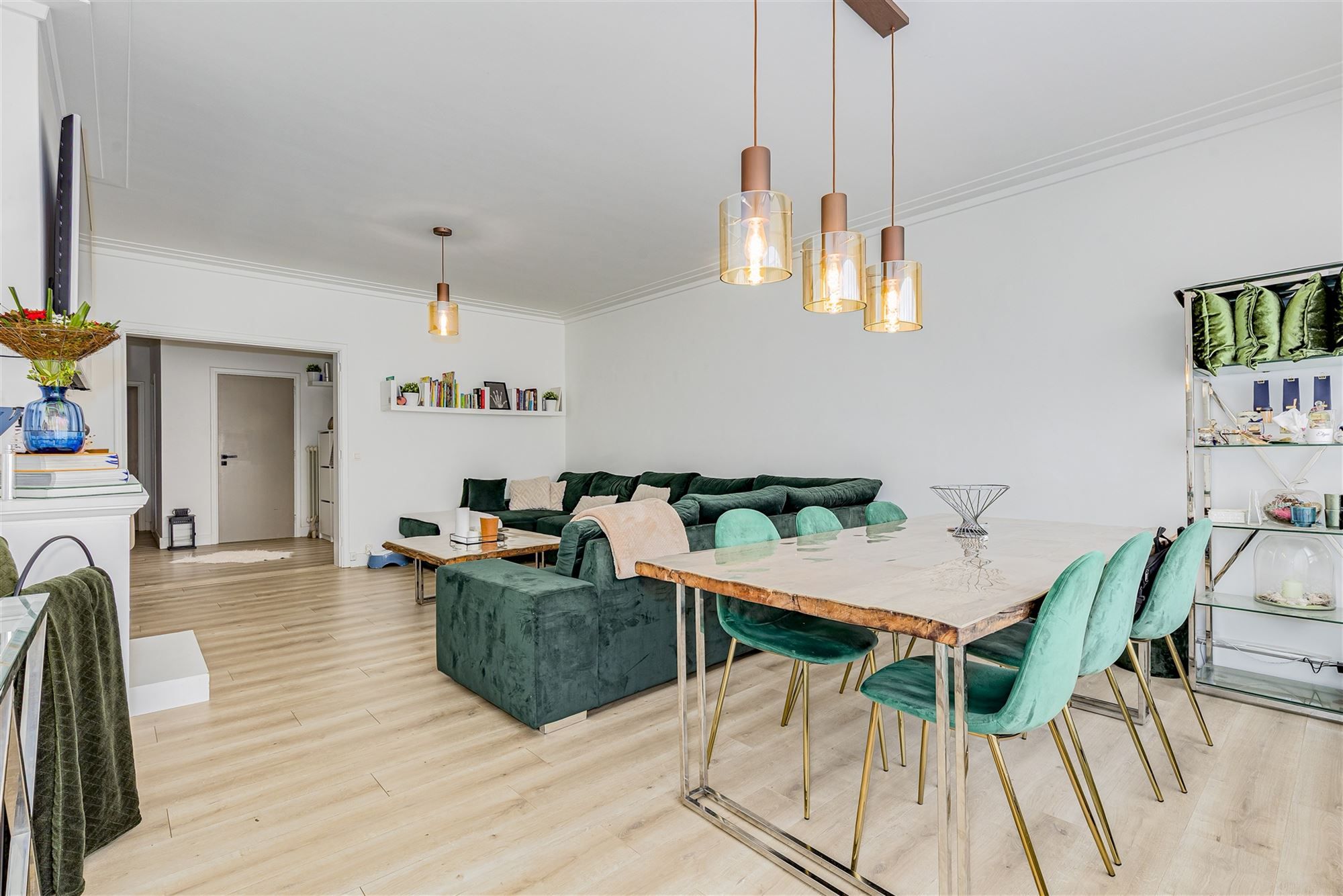 Ruim appartement met 3 slpk en garagebox te Wilrijk foto 2