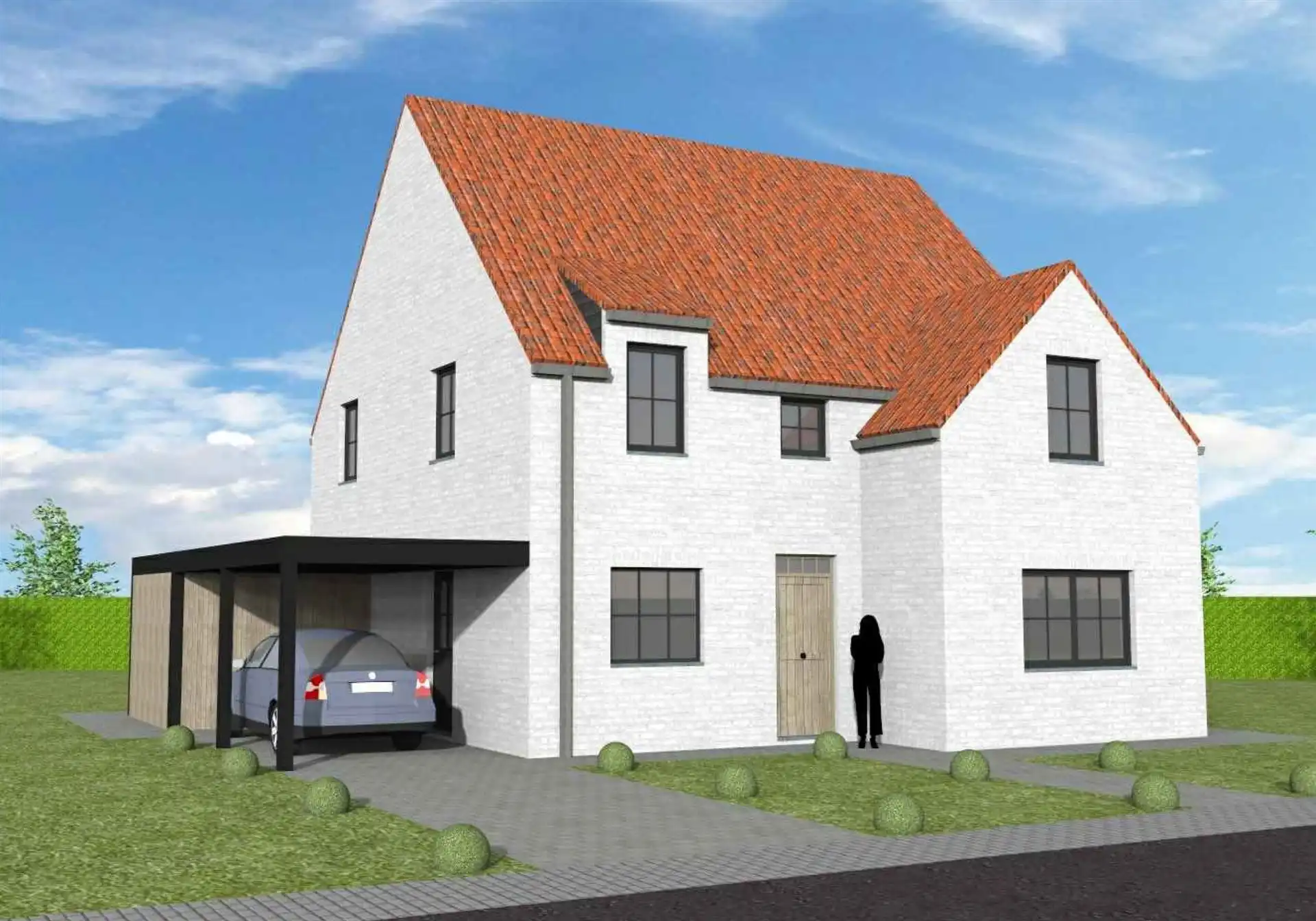 Gunstig gelegen bouwgrond voor alleenstaande villa foto {{pictureIndex}}