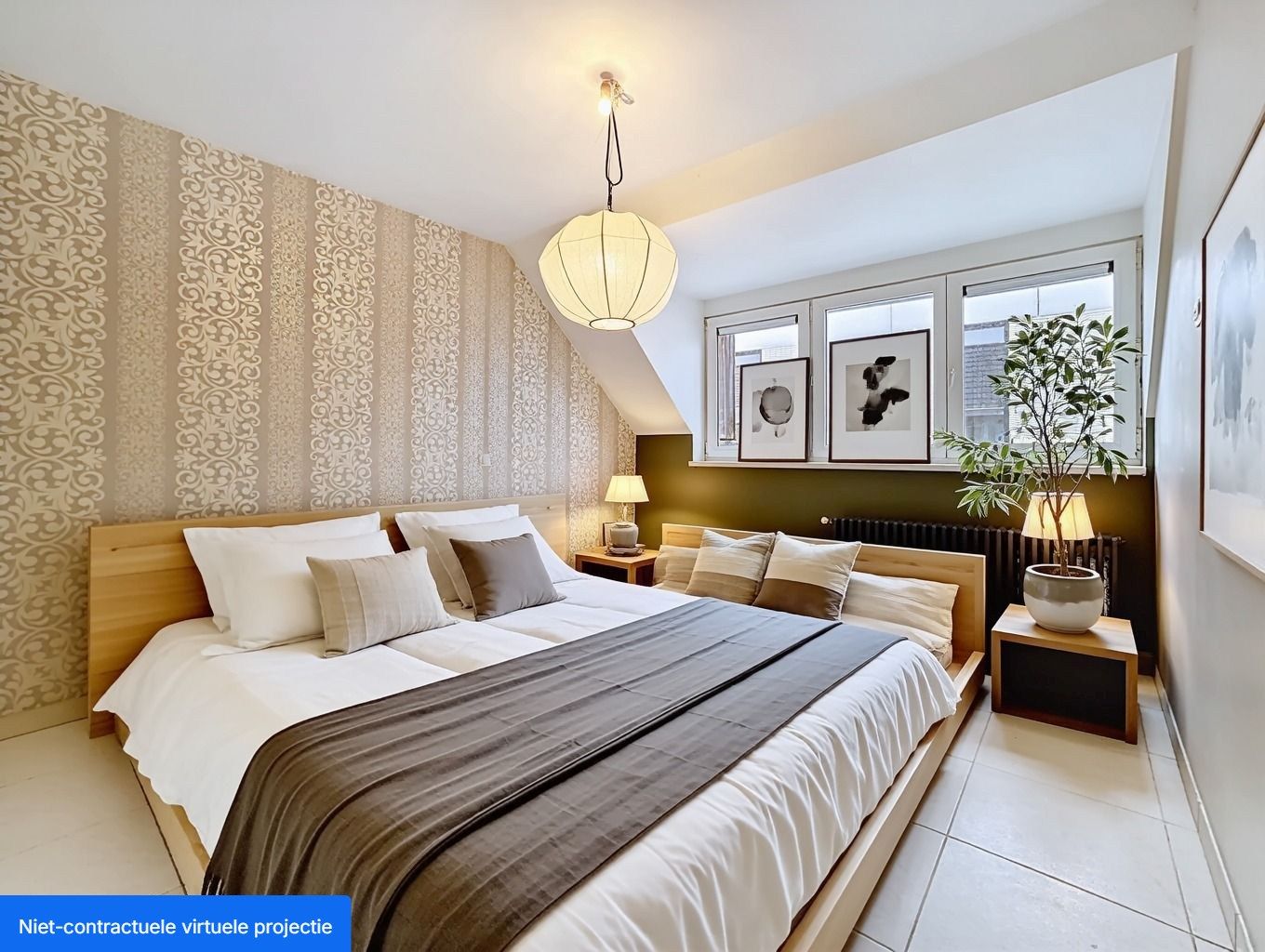 Appartement met 2 slaapkamers, ruim terras en garage te Koekelare  foto 11