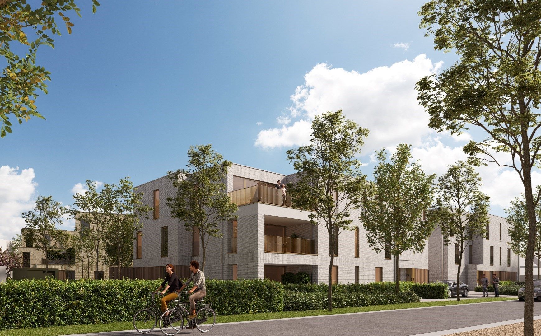 Nieuwbouwappartement met drie slaapkamers en terras van 15m²  foto {{pictureIndex}}