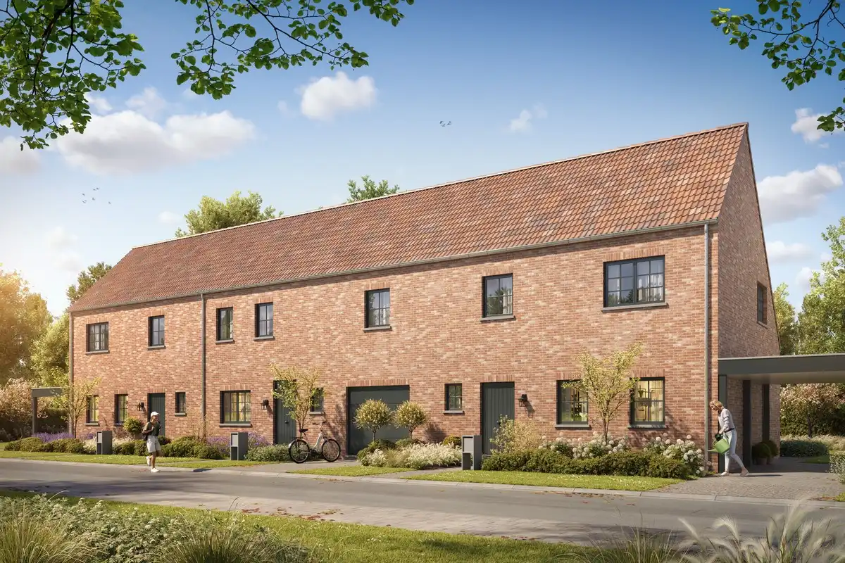 Energiezuinige nieuwbouwwoningen te Hombeek foto {{pictureIndex}}