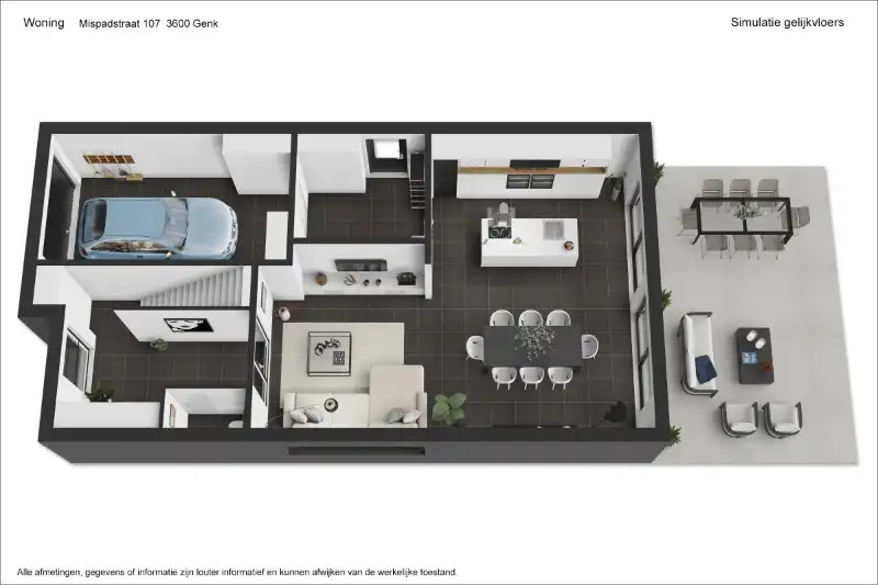 Moderne en energiezuinige woning met volledige onderkeldering gelegen op een residentieel en rustig perceel&nbsp;van 14 aren 45 centiaren nabij de scholen en het centrum van Genk foto 30