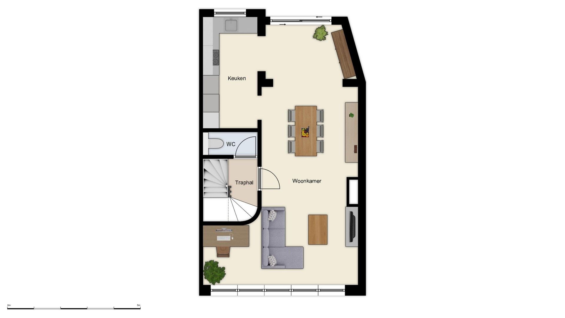 Instapklare bel-étage woning met grote garage en zonnig tuintje gelegen in een doodlopende woonstraat foto 23