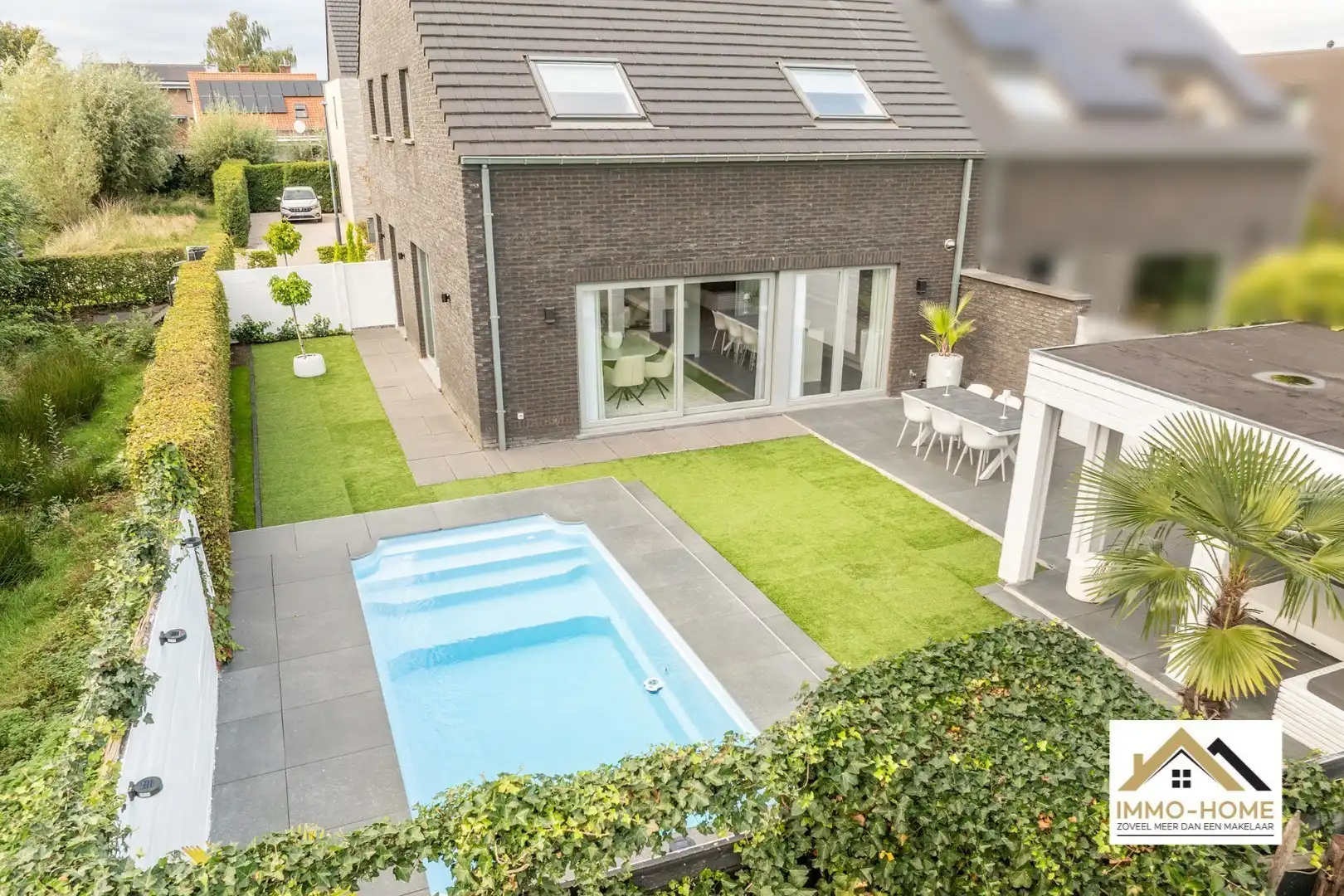 Instapklare HOB in Gent, deelgemeente Oostakker met zwembad foto 24