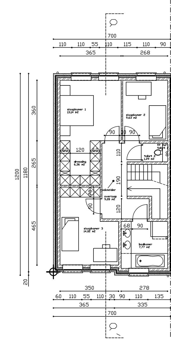 Ruime woning, rustig gelegen - Lot 3 (Links) foto 13