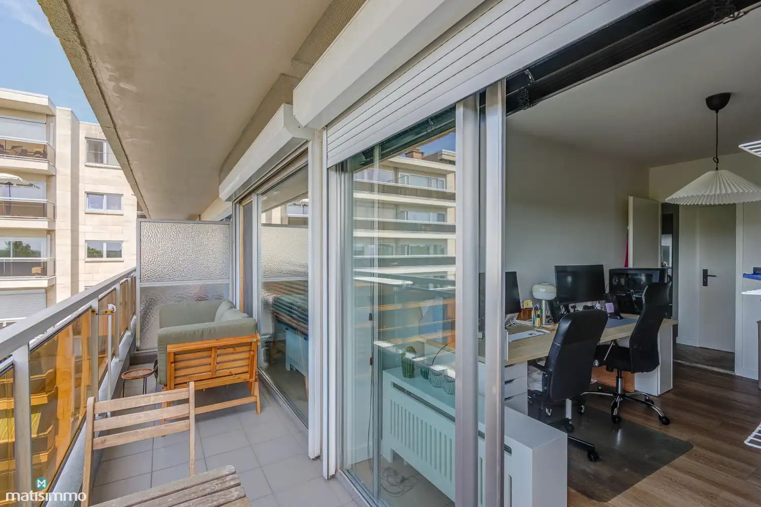 RECENT GERENOVEERD APPARTEMENT MET 2 SLAAPKAMERS, 2 TERRASSEN EN ZICHT OP HET GROEN IN DE KATARINAWIJK (OPTIONEEL: RUIME GARAGEBOX IN DE KELDERVERDIEPING) foto 25