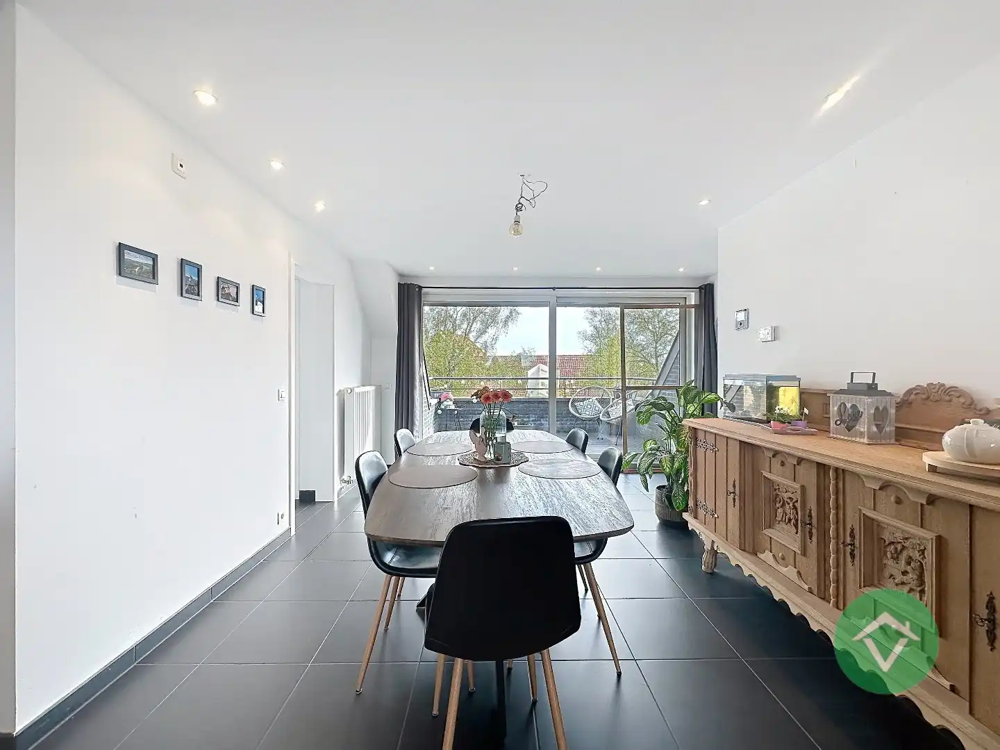 Duplexappartement met 1 slaapkamer te Koekelare (De Mokker)  foto 3