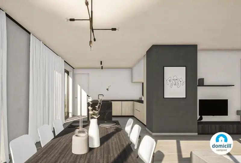 KORTEMARK: Penthouse 3.01 met 2 comfortabele slaapkamers, 2 ensuite-badkamers en 111,60m² uitgestrekt zitterras gelegen op de derde verdieping van Nieuwbouwresidentie Mila en Nora foto 5