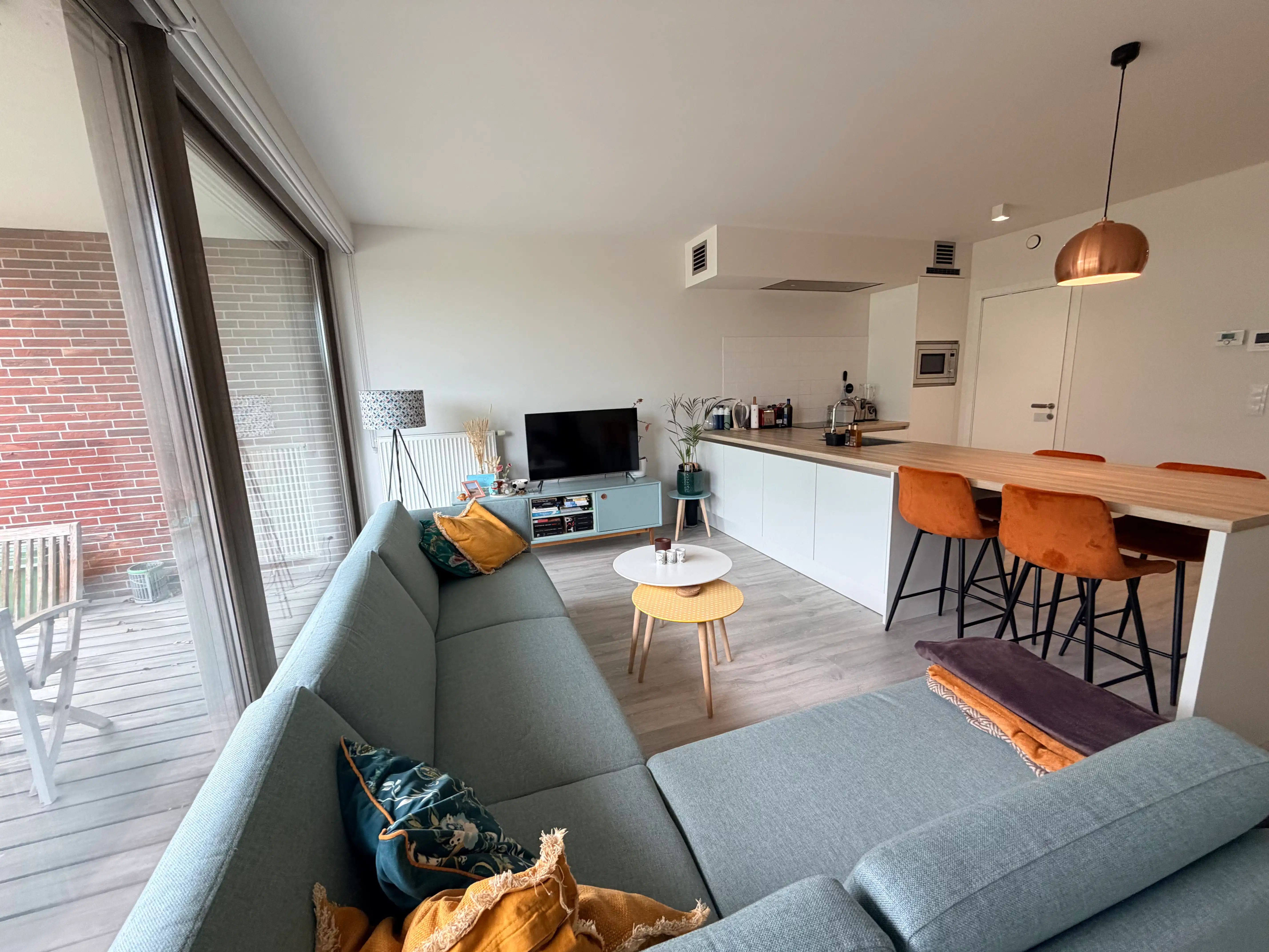 --- NIEUW ---&nbsp;Instapklaar gelijkvloers appartement met tuin op topligging nabij Gent-Sint-Pieters. foto 6