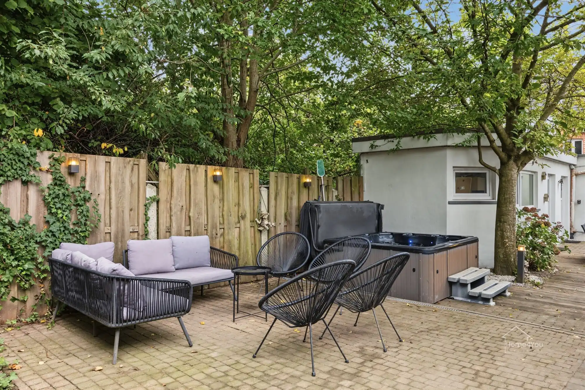 HOB met 4 slpk, woonunit + diepe tuin foto 21