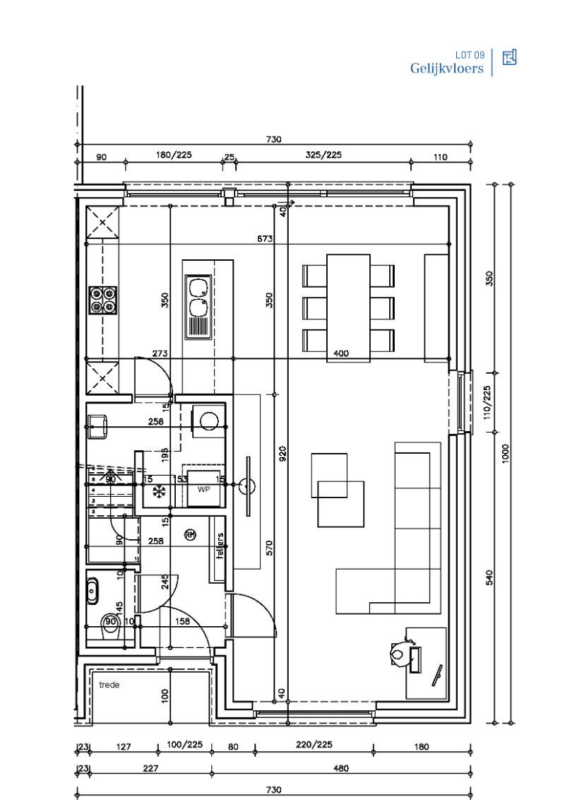 Denderleeuw, Anjelierenlaan - Steenweg - Fase 2 (Anjelierenlaan) - woningen: Lot 09 foto 4