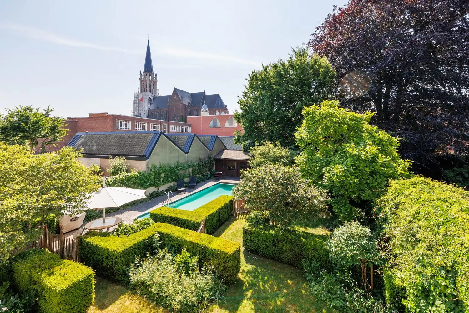 Monumentaal herenhuis (521 m²) met tuin & zwembad op toplocatie – optionele opbrengsteigendom foto 29