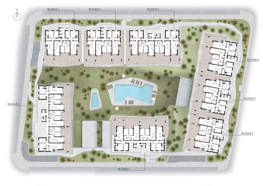 NIEUWBOUW WOONCOMPLEX IN LOS ALTOS foto 36