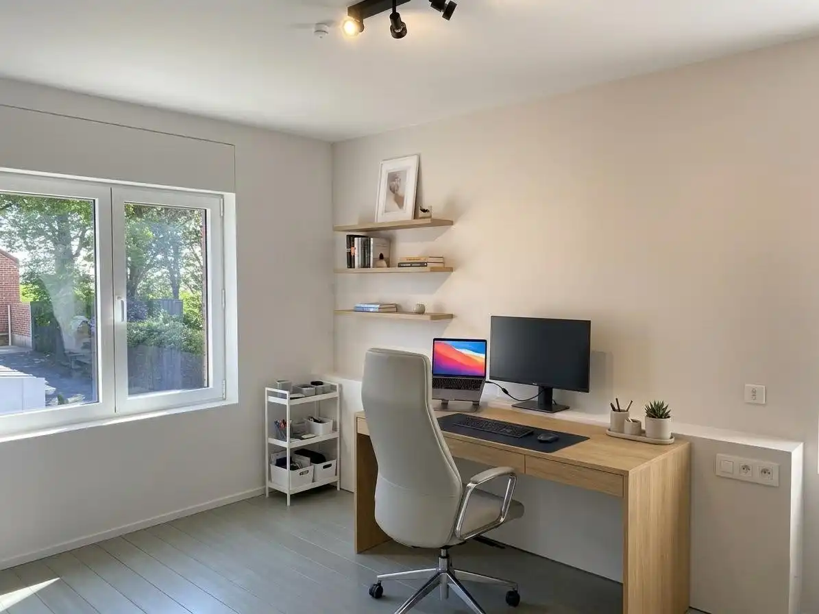 INSTAPKLAAR DUPLEX-APPARTEMENT MET 2 SLAAPKAMERS | BUREEL EN STAANPLAATS foto 6