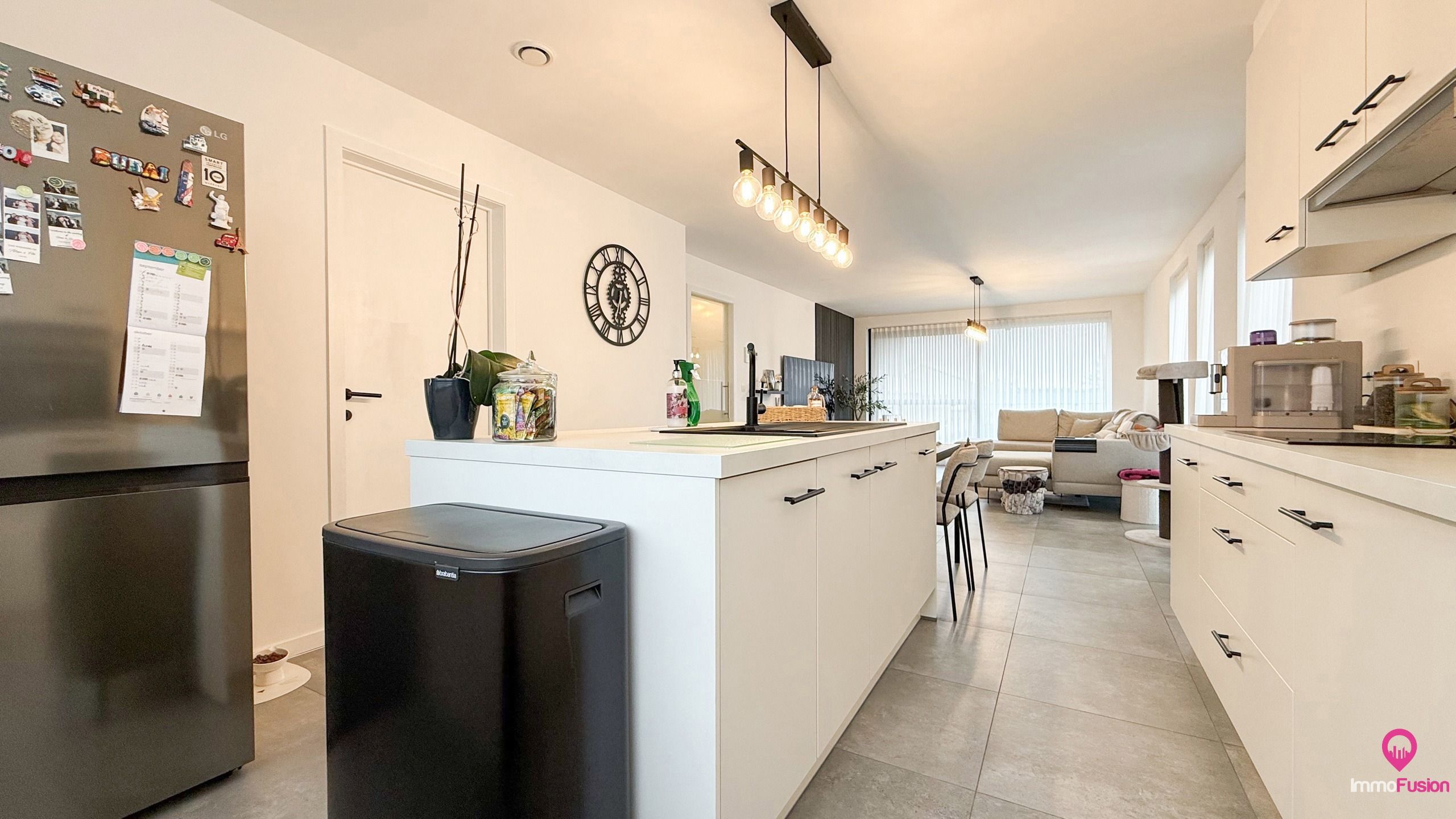 Nieuwbouwappartement met 2slk, garagebox in Heusden centrum! foto 9